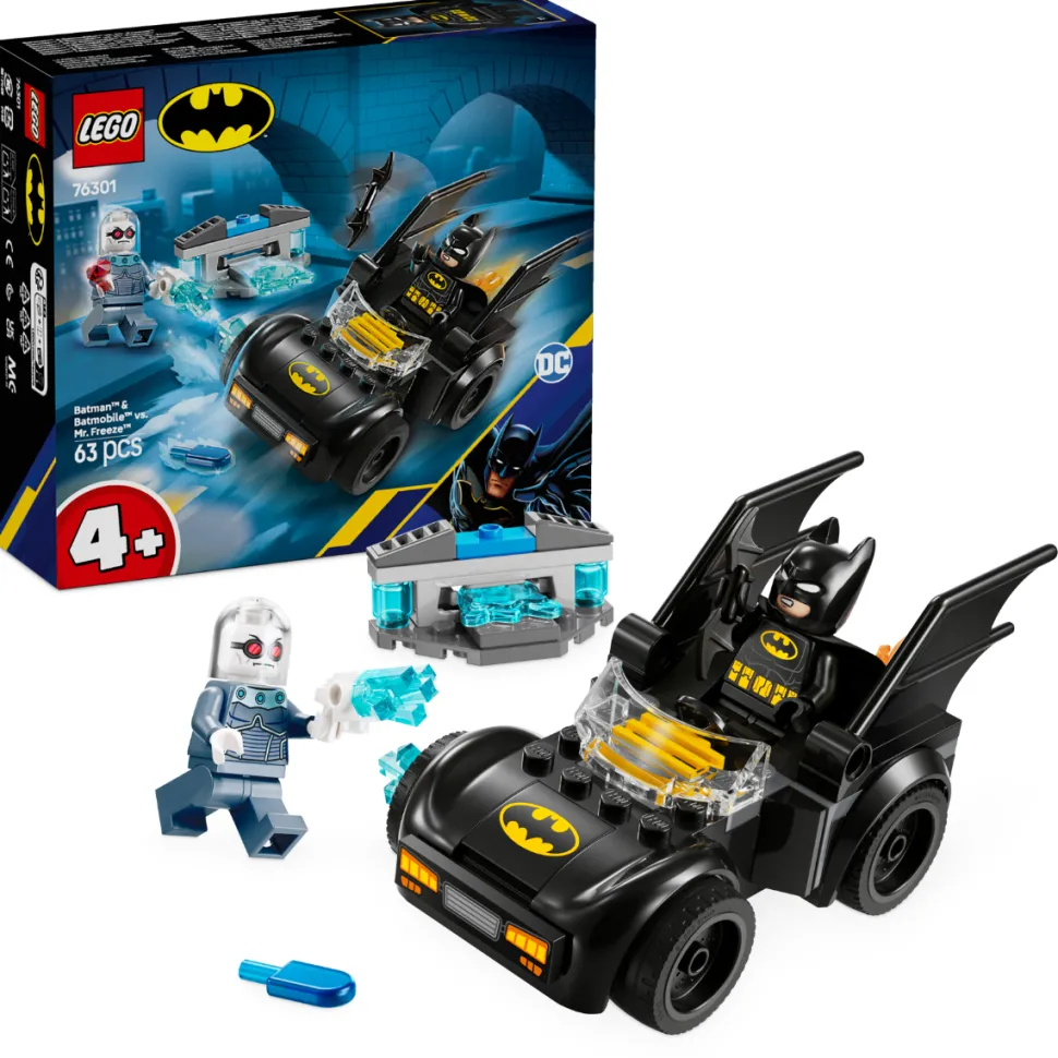 LEGO® DC Batman & Batmobile vs. Mr. Freeze Car Toy Set 76301