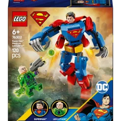 LEGO® DC Superman Mech vs. Lex Luthor Super Hero Toy 76302