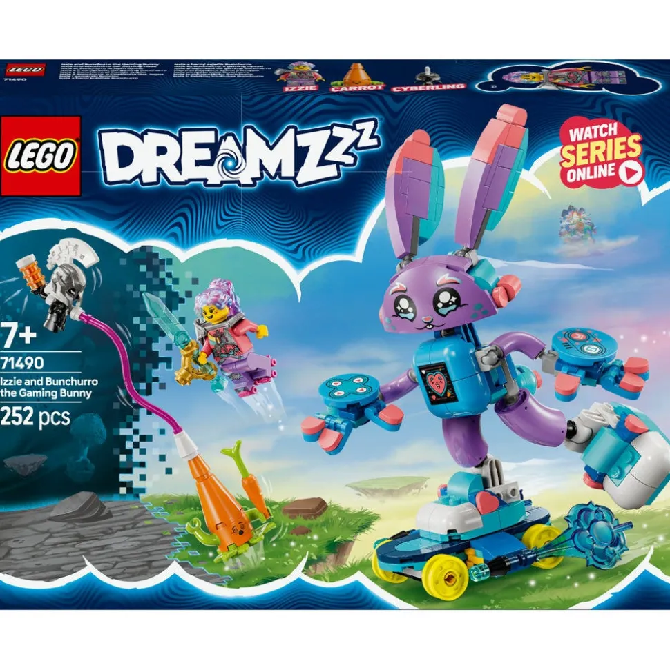 LEGO® DREAMZzz 2in1 Izzie and Bunchurro the Gaming Bunny 71490