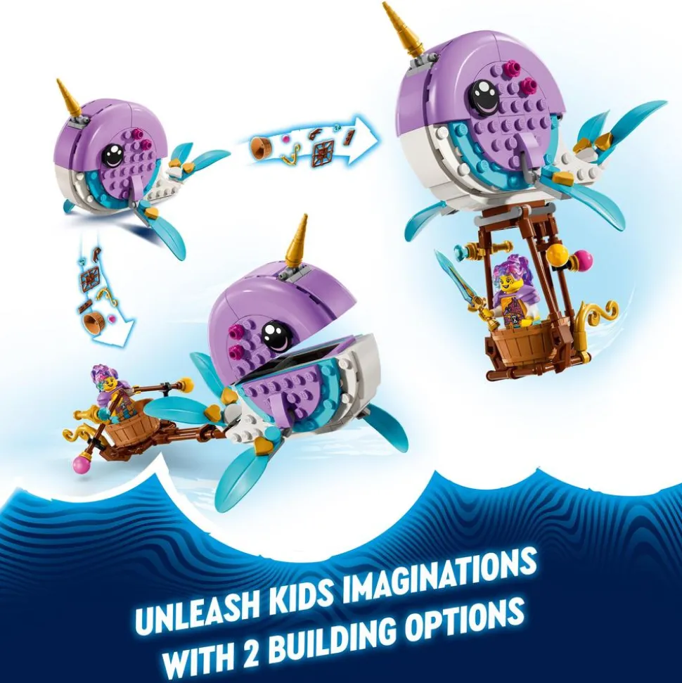 LEGO® DREAMZzz Izzie's Narwhal Hot-Air Balloon 71472