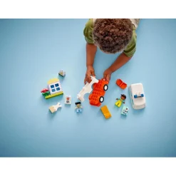 LEGO® DUPLO Ambulance & Driver, Toddler Learning Toys 10447