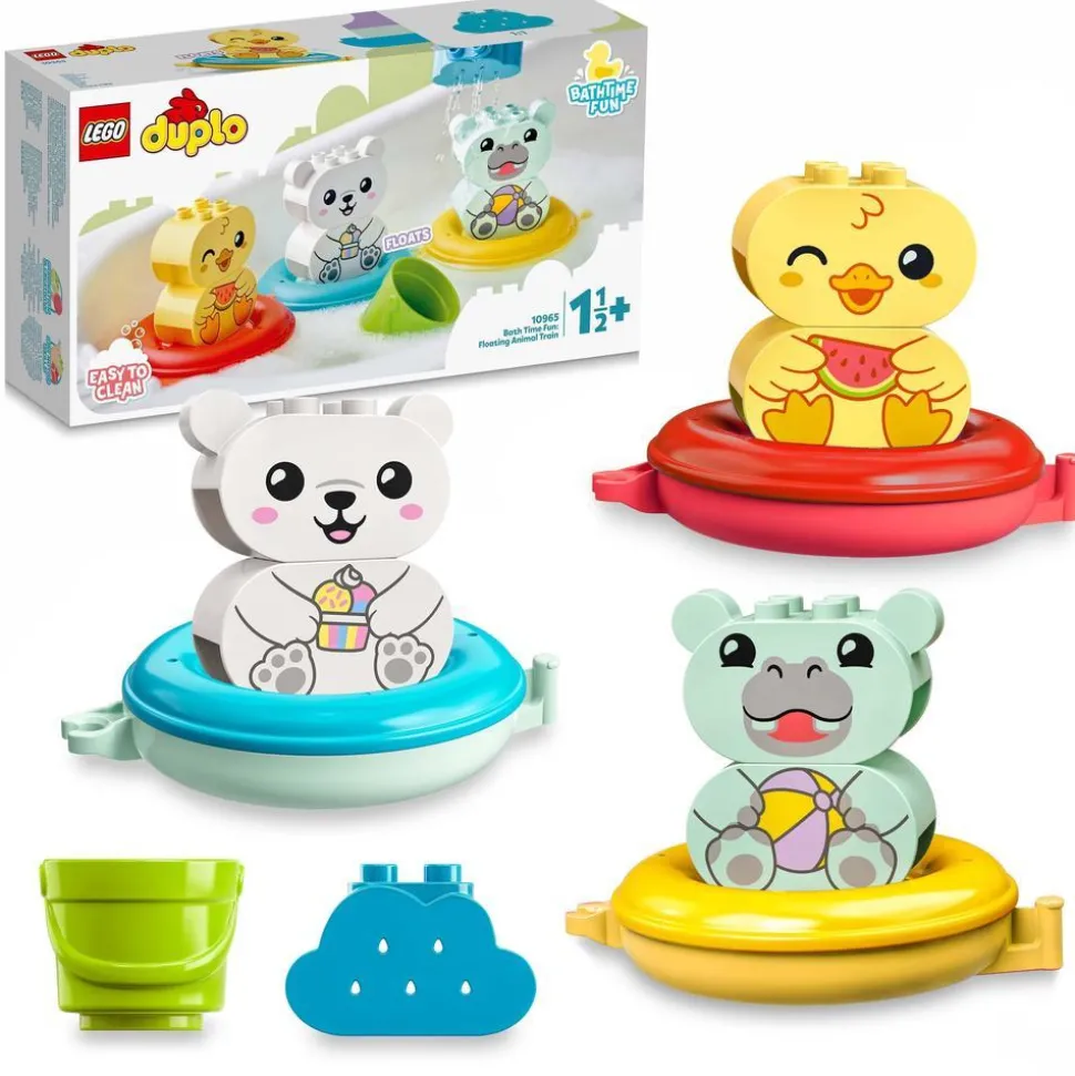LEGO® Duplo Bath Time Fun: Floating Animal Train Baby Toy 10965