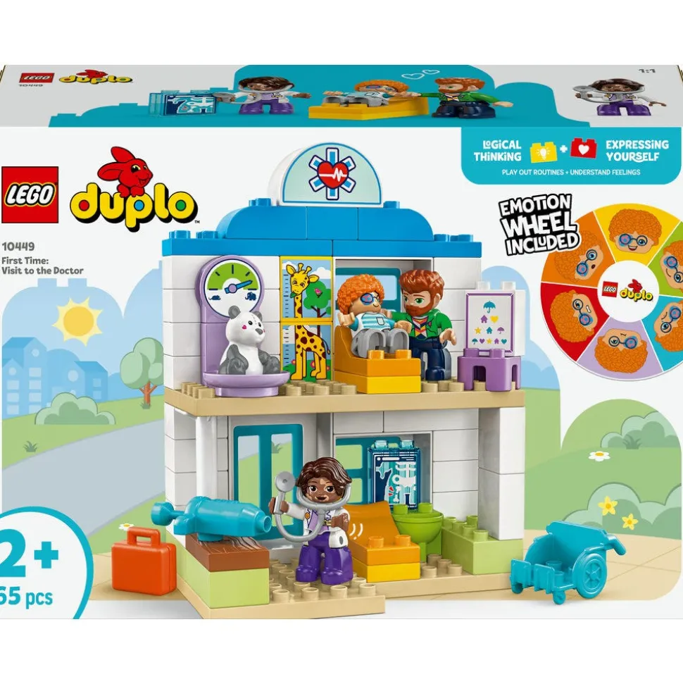 LEGO® DUPLO First Time: Visit to the Doctor Toy Playset 10449