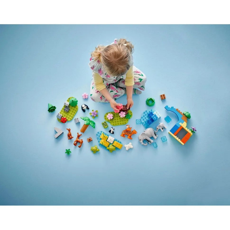 LEGO® DUPLO 3in1 Wild Animal Families Learning Toy Set 10446