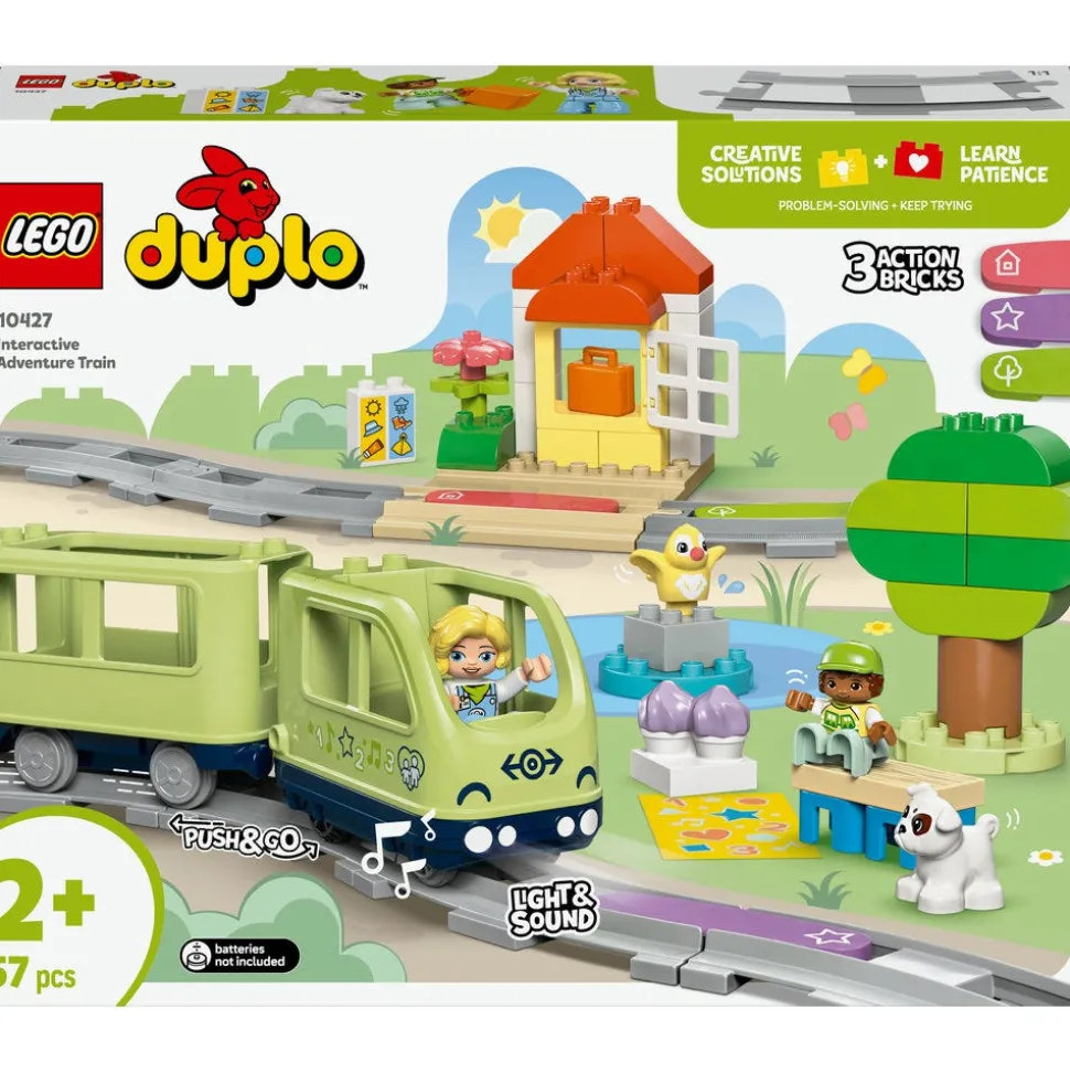 LEGO® DUPLO Interactive Adventure Train Building Toy 10427