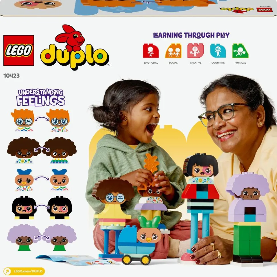 LEGO® DUPLO® Town Buildable People with Big Emotions 10423