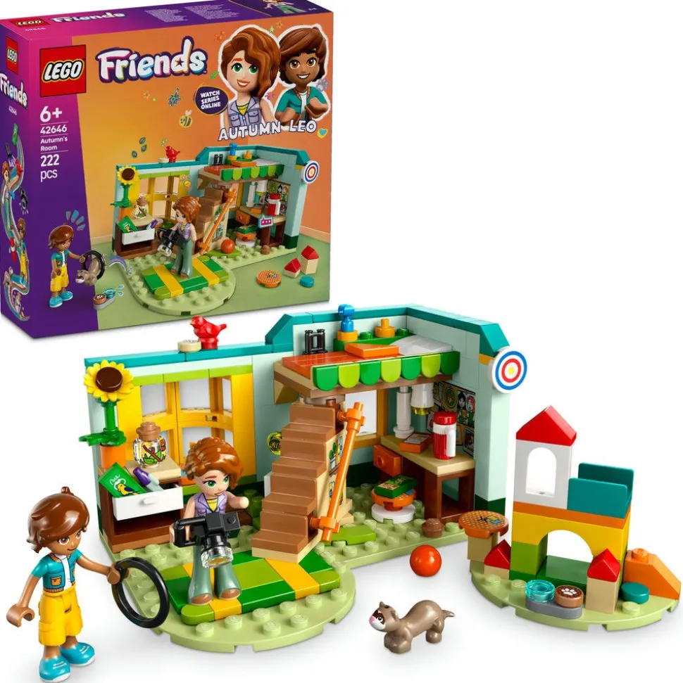 LEGO® Friends Autumn’s Room Set with Animal Toys 42646