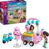 LEGO® Friends Candyfloss Stand and Scooter Food Toy Set 42643