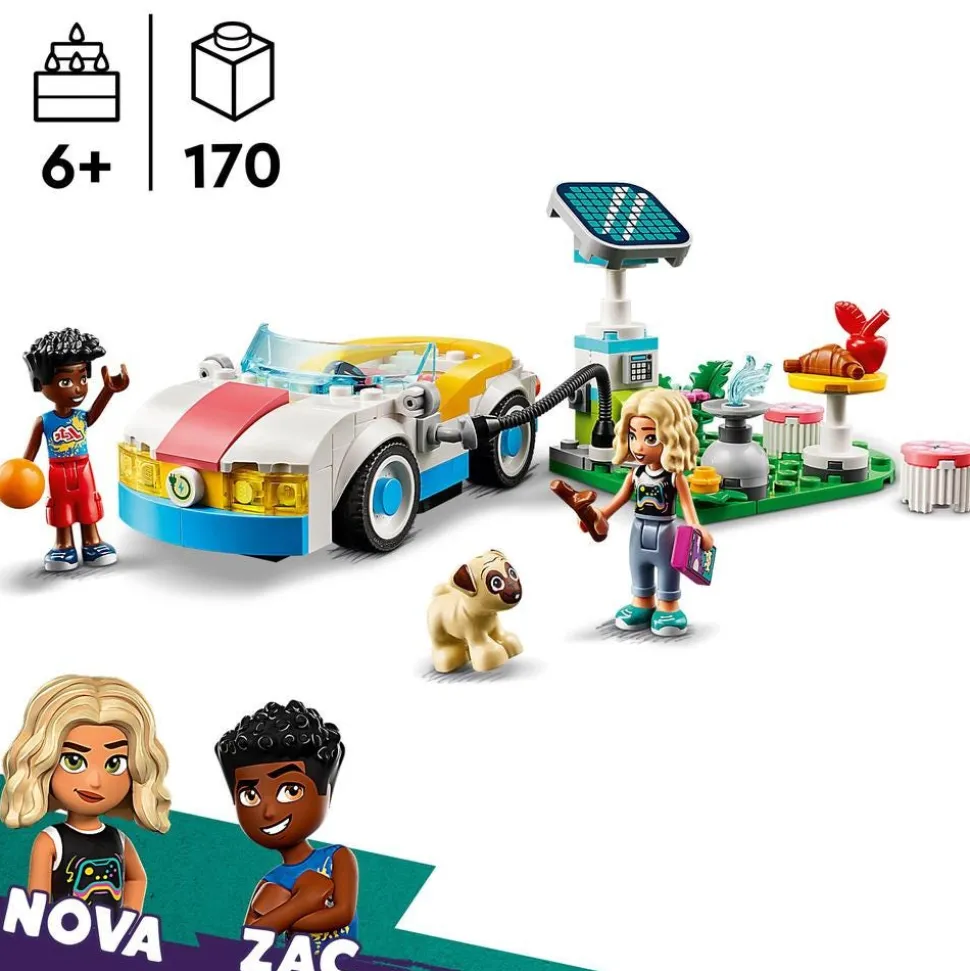 LEGO® Friends Electric Car and Charger Toy 42609