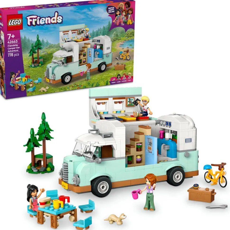 LEGO® Friends Friendship Camper Van Adventure Toy Set 42663