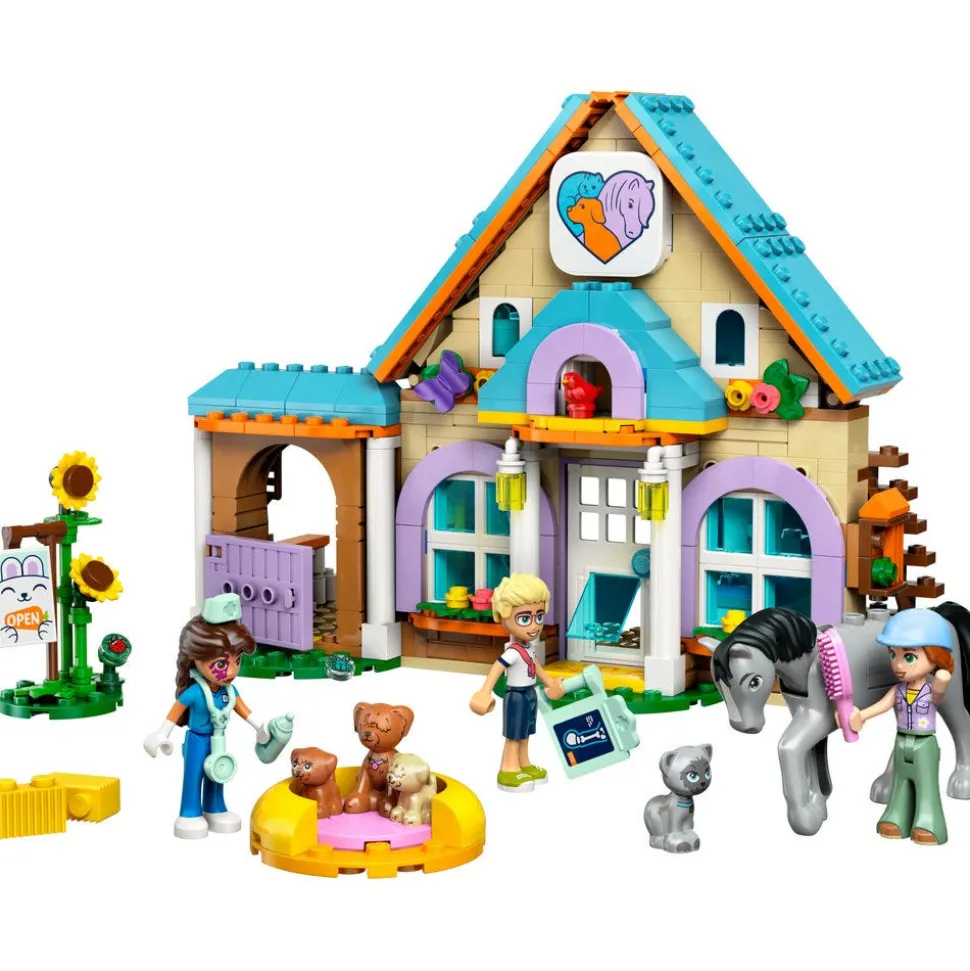 LEGO® Friends Horse and Pet Vet Clinic Animal Toy Set 42651