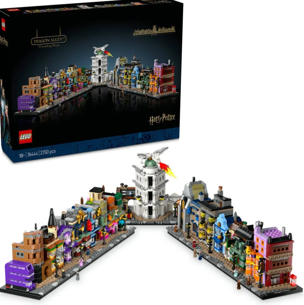 LEGO® Harry Potter Diagon Alley Wizarding Shops Set 76444