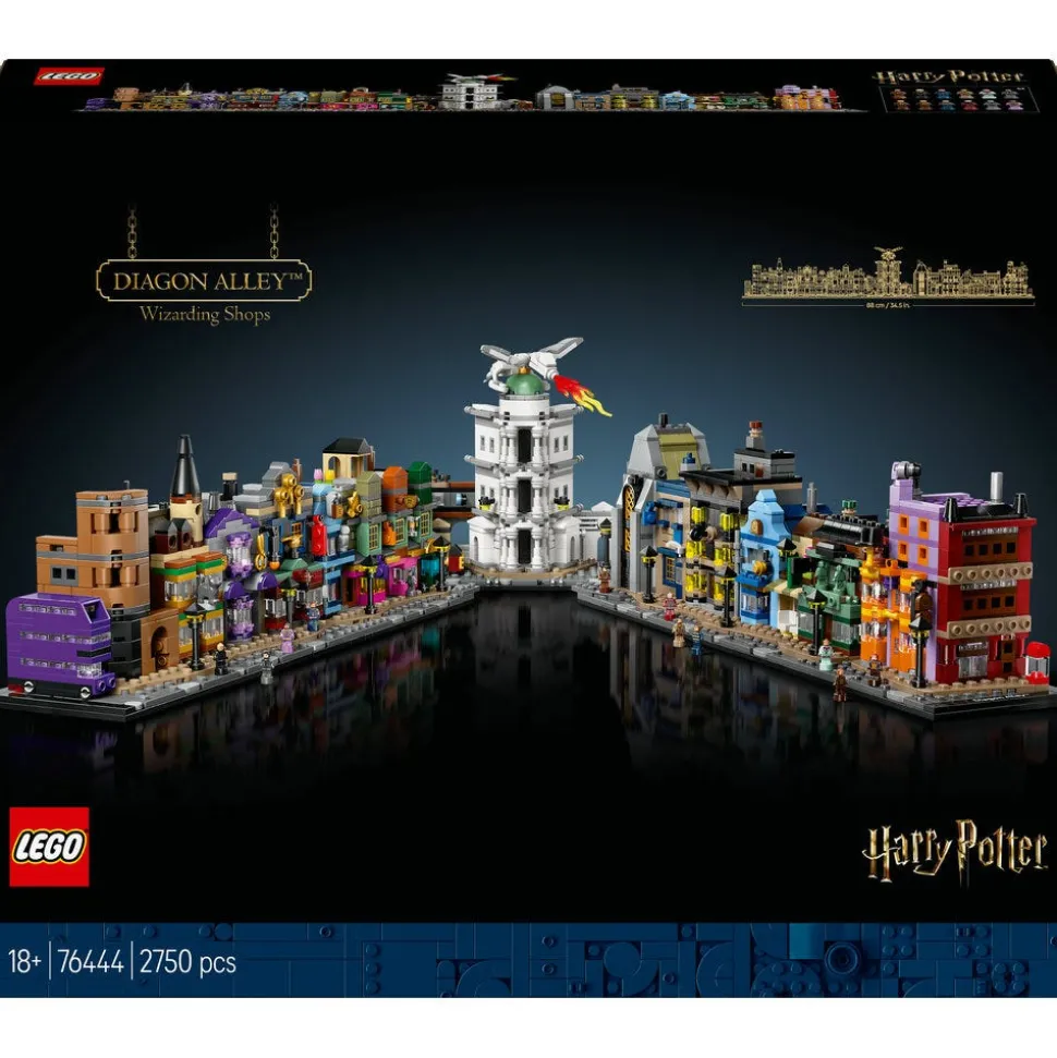 LEGO® Harry Potter Diagon Alley Wizarding Shops Set 76444