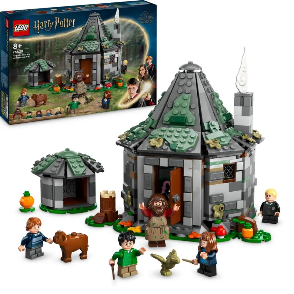 LEGO® Harry Potter™ Hagrid’s Hut: An Unexpected Visit Fantasy Toy 76428