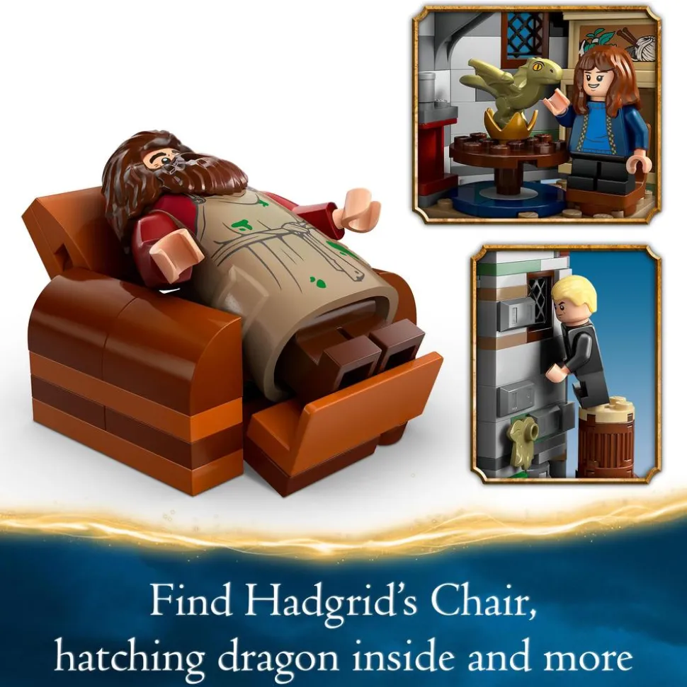 LEGO® Harry Potter™ Hagrid’s Hut: An Unexpected Visit Fantasy Toy 76428