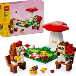 LEGO® Hedgehog Picnic Date Set with Toy Animal Figures 40711