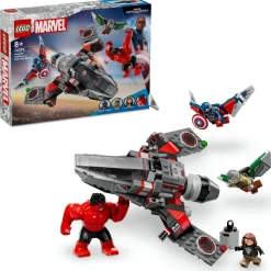 LEGO® Marvel Captain America vs. Red Hulk Battle Set 76292