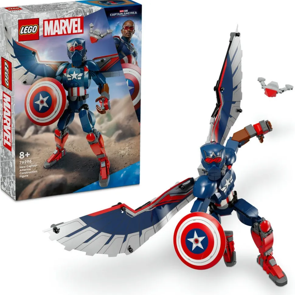 LEGO® Marvel New Captain America Construction Figure 76296