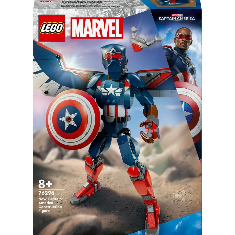 LEGO® Marvel New Captain America Construction Figure 76296