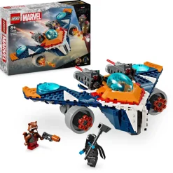 LEGO® Marvel Rocket’s Warbird vs. Ronan Kit 76278
