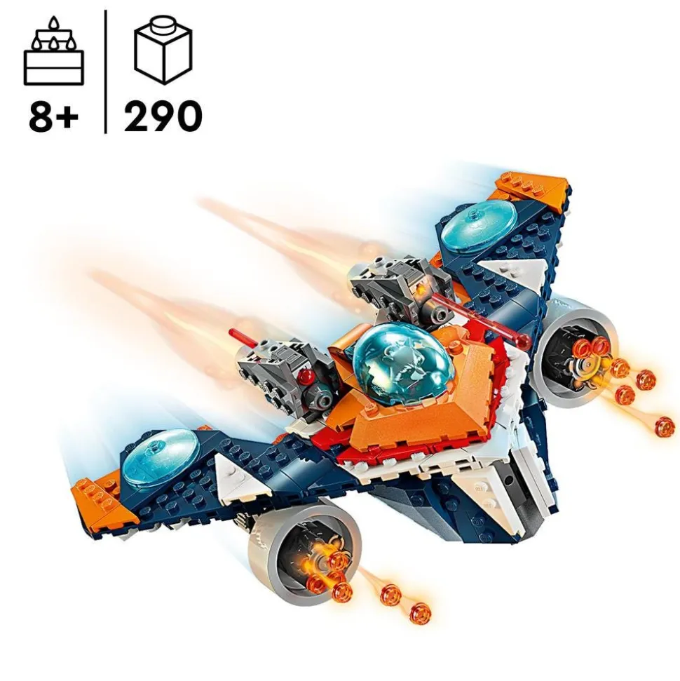 LEGO® Marvel Rocket’s Warbird vs. Ronan Kit 76278