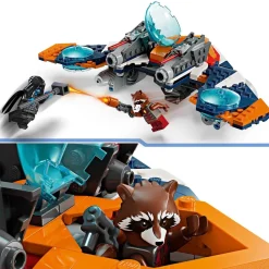 LEGO® Marvel Rocket’s Warbird vs. Ronan Kit 76278