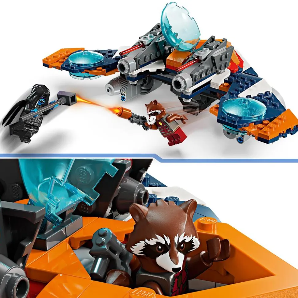 LEGO® Marvel Rocket’s Warbird vs. Ronan Kit 76278