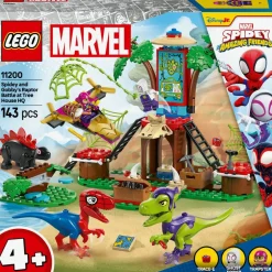 LEGO® Marvel Spidey And His Amazing Friends Spidey and Gobby’s Raptor Battle at Tree House HQ 11200