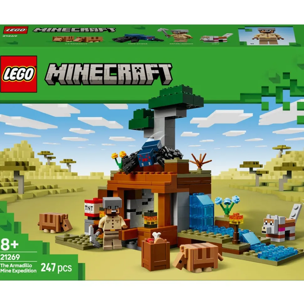 LEGO® Minecraft The Armadillo Mine Expedition Toy Set 21269