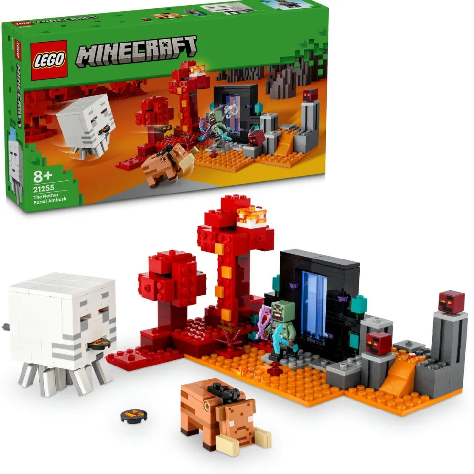 LEGO® Minecraft® The Nether Portal Ambush 21255