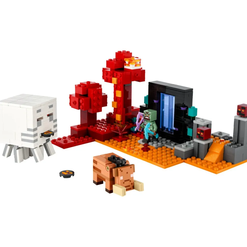 LEGO® Minecraft® The Nether Portal Ambush 21255