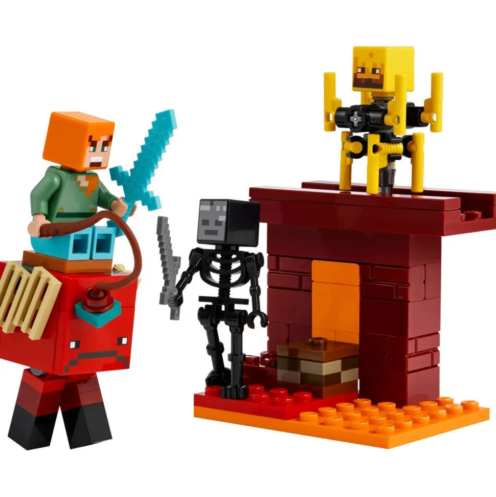 LEGO® Minecraft The Nether Lava Battle Building Toy 21266