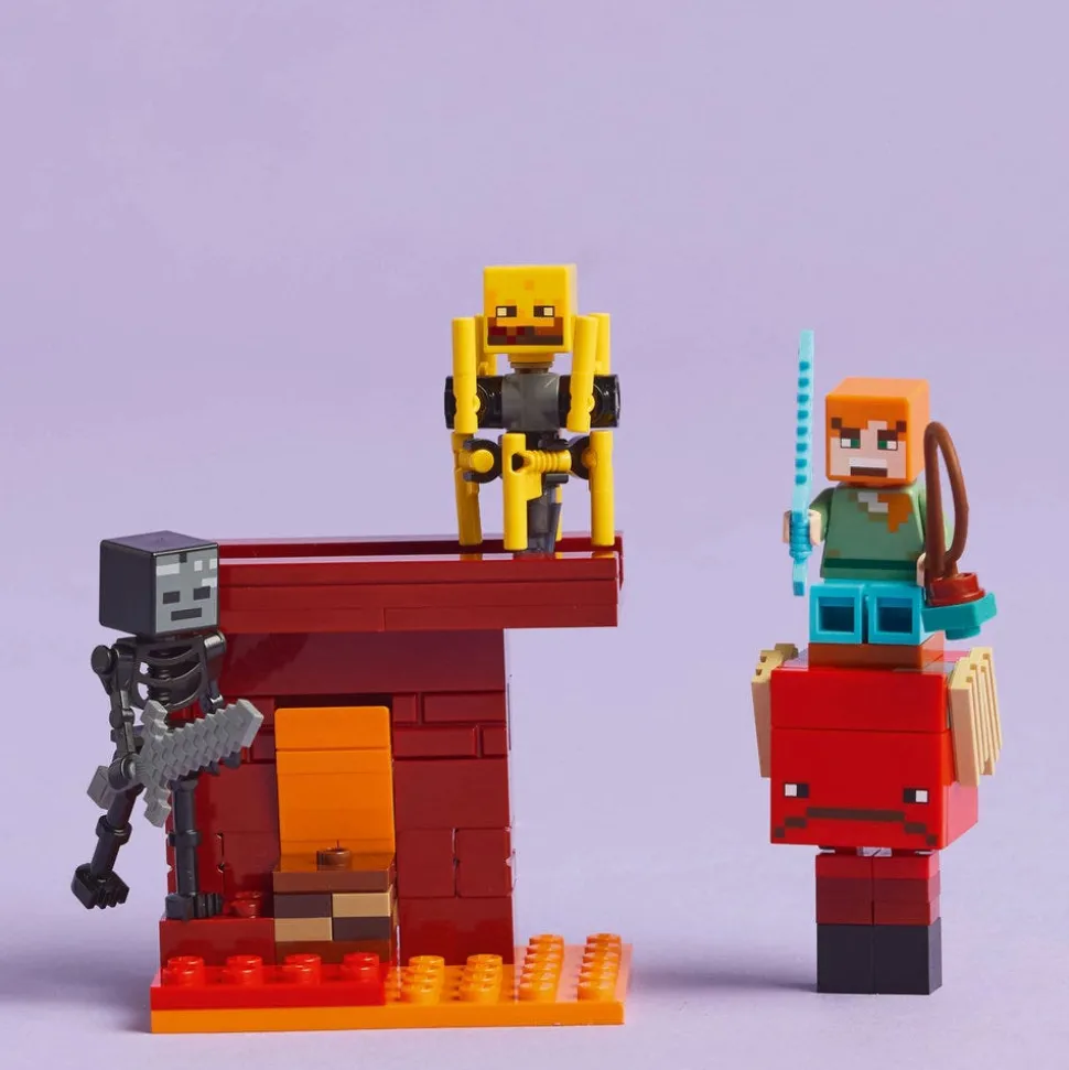 LEGO® Minecraft The Nether Lava Battle Building Toy 21266