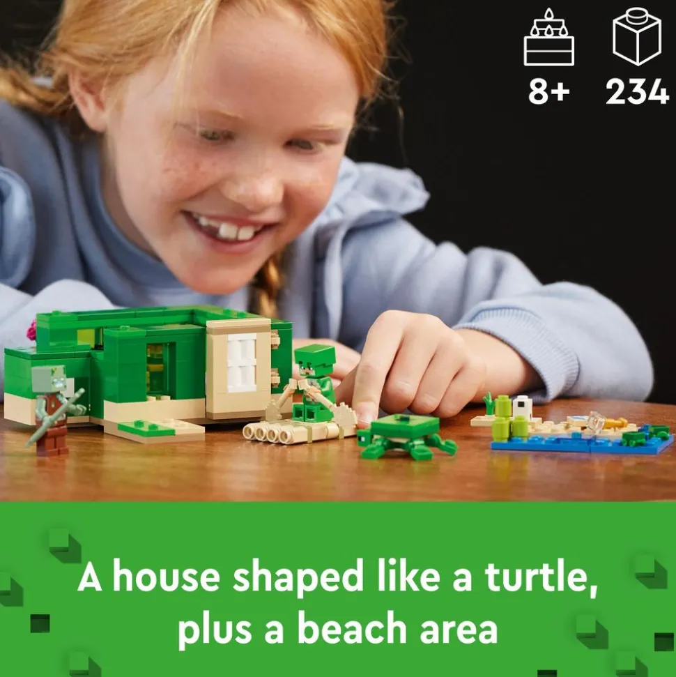 LEGO® Minecraft® The Turtle Beach House Model 21254