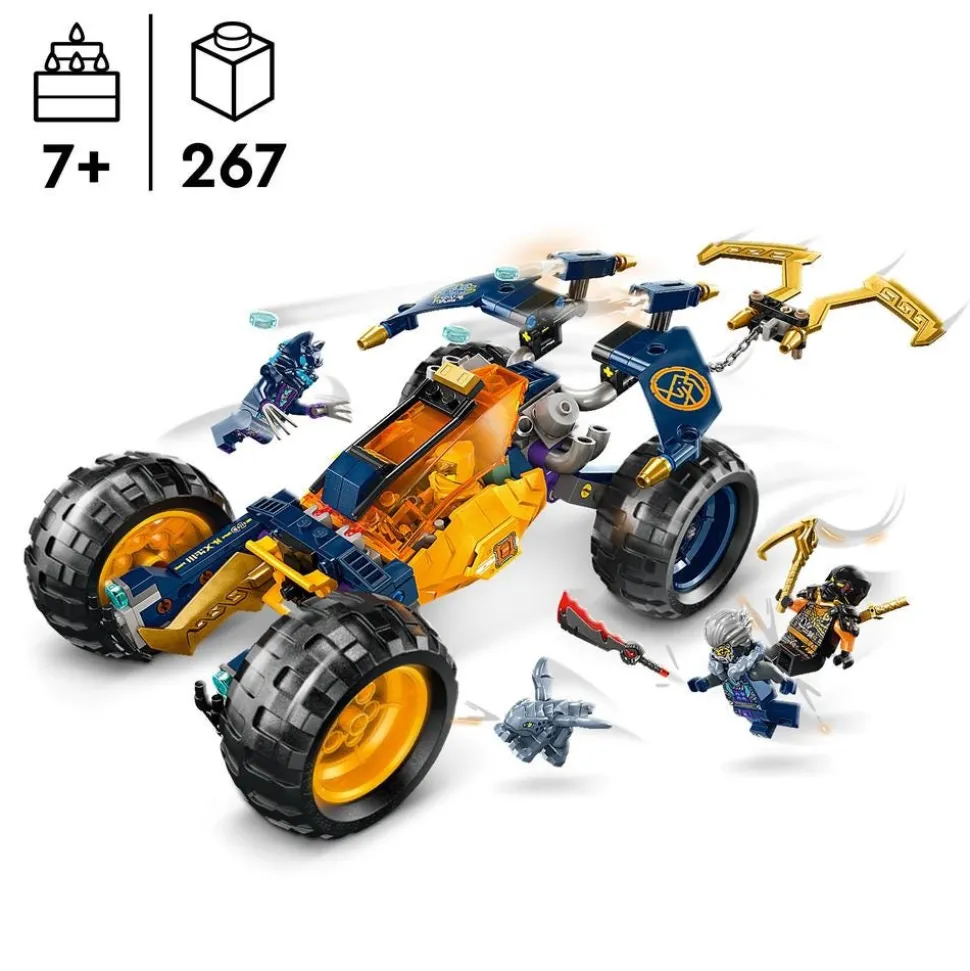 LEGO® Ninjago® Arin's Ninja Off-Road Buggy Car 71811
