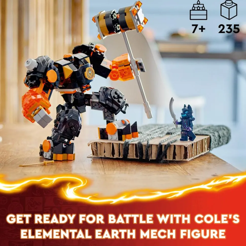 LEGO® Ninjago® Cole's Elemental Earth Mech Toy 71806