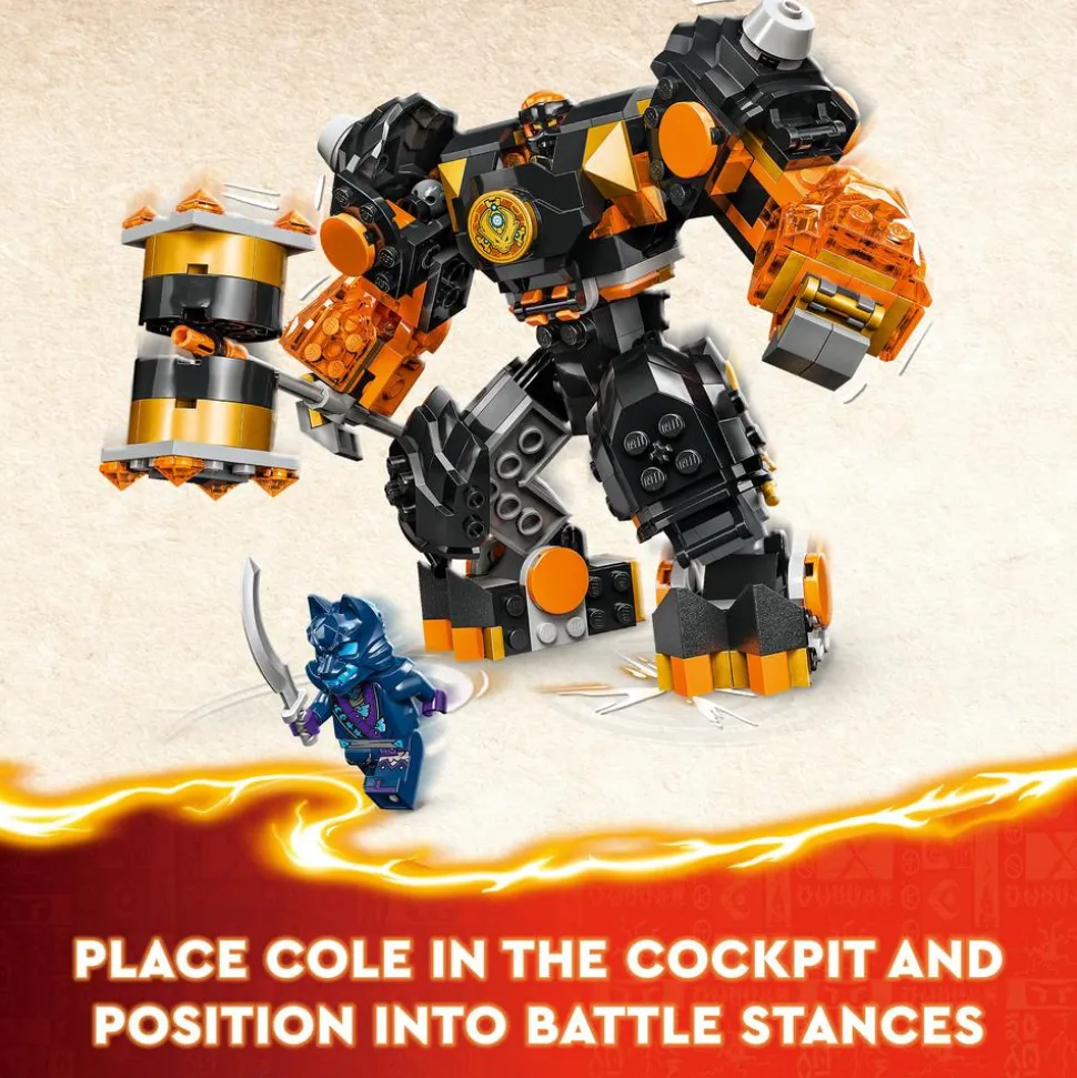 LEGO® Ninjago® Cole's Elemental Earth Mech Toy 71806