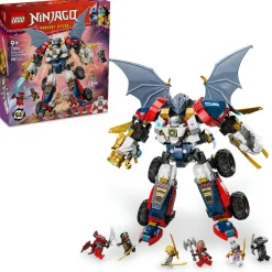 LEGO® NINJAGO 4in1 Zane’s Ultra Combiner Mech Ninja Toy 71834