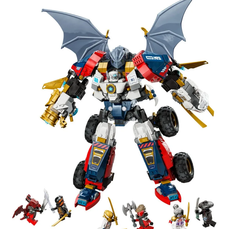 LEGO® NINJAGO 4in1 Zane’s Ultra Combiner Mech Ninja Toy 71834