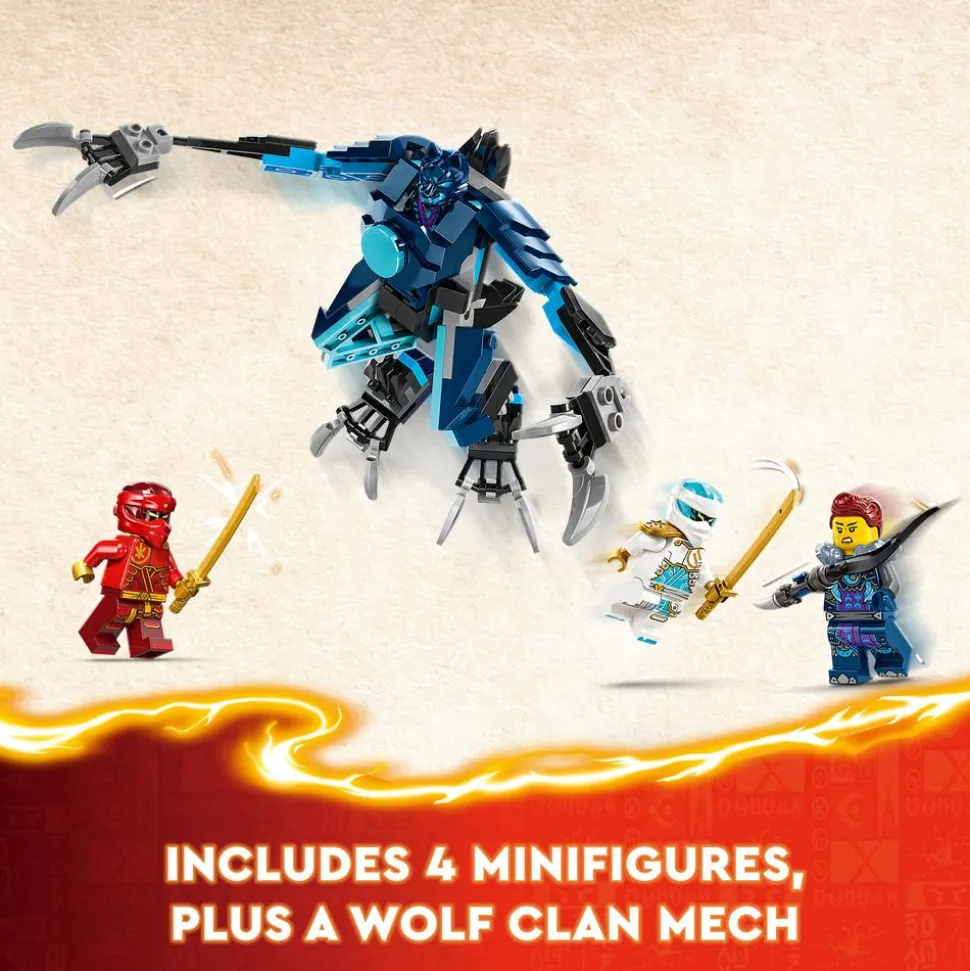 LEGO® Ninjago® Kai's Elemental Fire Mech Toy 71808