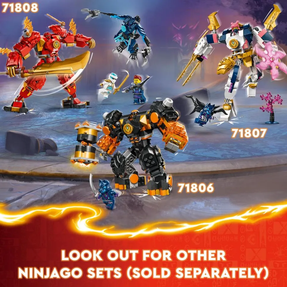 LEGO® Ninjago® Kai's Elemental Fire Mech Toy 71808