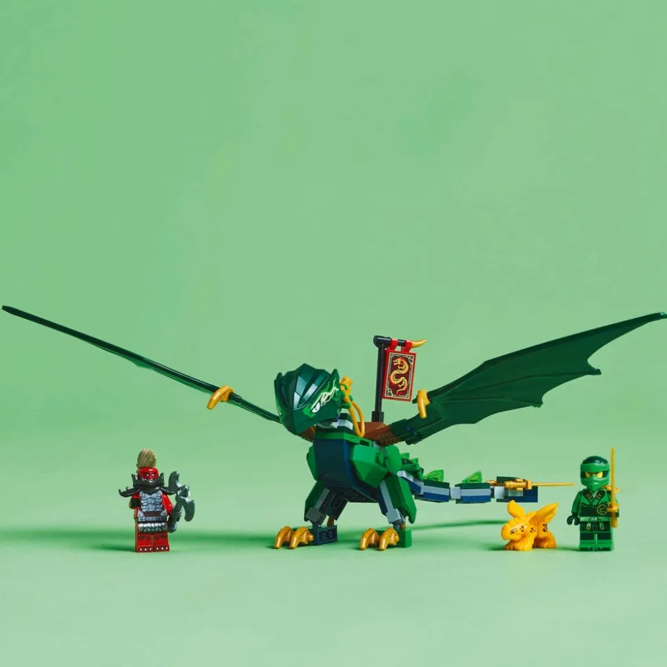 LEGO® NINJAGO Lloyd’s Green Forest Dragon Toy for Kids 71829