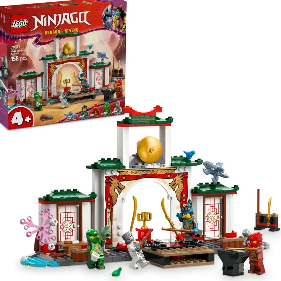 LEGO® NINJAGO Ninja Spinjitzu Temple with Toy Dragon 71831