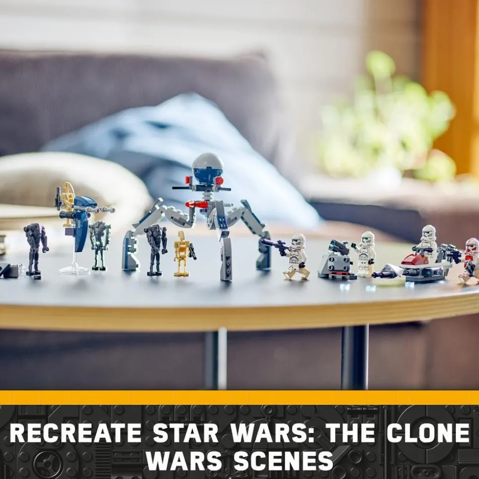 LEGO® Star Wars Clone Trooper & Battle Droid Battle Pack 75372