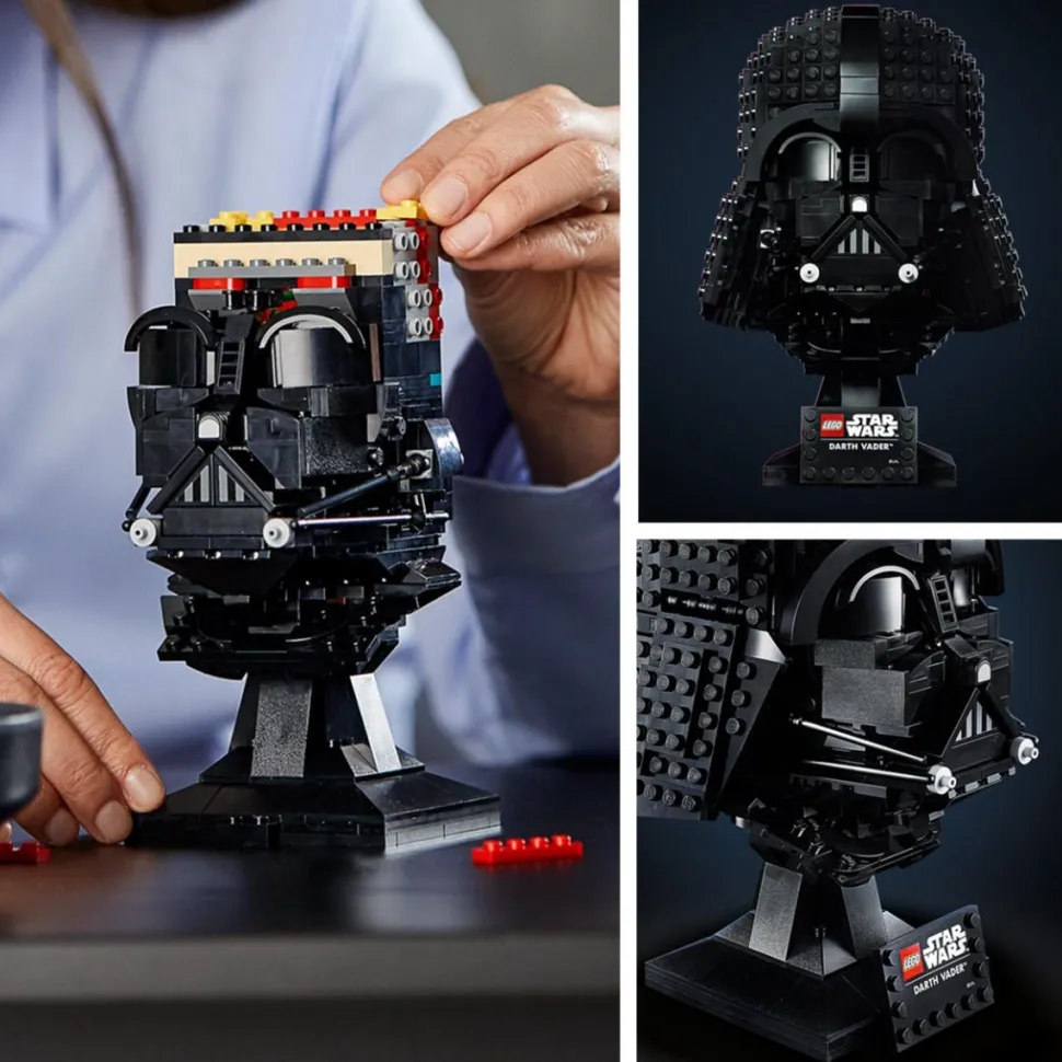 LEGO® Star Wars Darth Vader Helmet Set for Adults 75304
