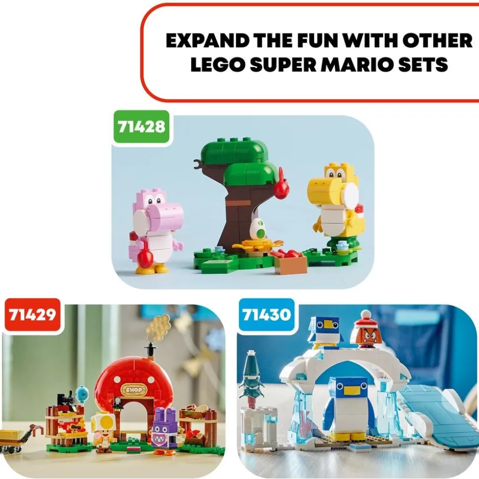 LEGO® Super Mario Bowser’s Muscle Car Expansion Set 71431