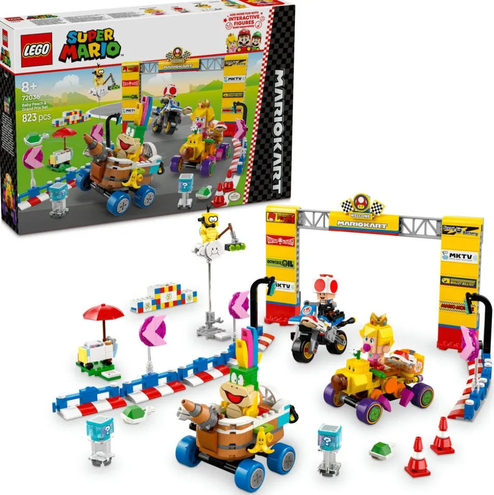 LEGO® Super Mario: Mario Kart – Baby Peach & Grand Prix Set 72036