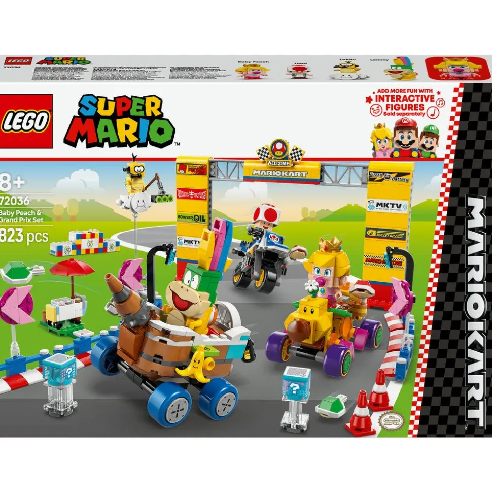 LEGO® Super Mario: Mario Kart – Baby Peach & Grand Prix Set 72036