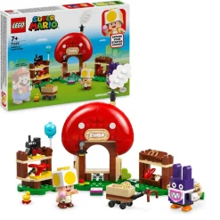LEGO® Super Mario Nabbit at Toad’s Shop Expansion Set 71429