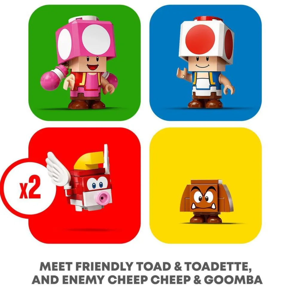 LEGO® Super Mario Toad’s Treasure Hunt Expansion Set 71368